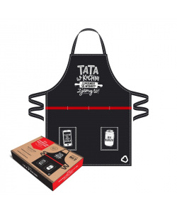 Fartuch Master Tata w kuchni